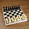 Шахматы (доска дерево 30х30 см, фигуры пластик, король h=6,5 см)