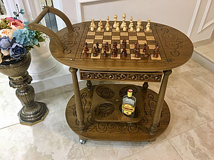 Шахматный стол передвижной, фото 2
