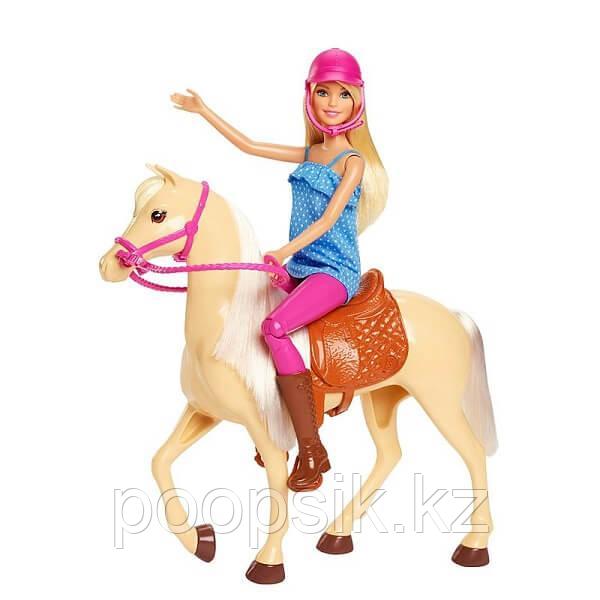 Кукла Barbie FXH13 Барби и лошадь - фото 1 - id-p68881324