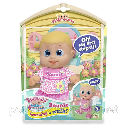 Bouncin' Babies 802001 Кукла Бони шагающая, 16 см