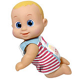 Bouncin' Babies 802002 Кукла Баниэль ползущая, 16 см, фото 2