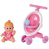 Bouncin' Babies 803004 Кукла Бони с коляской, 16 см, фото 2