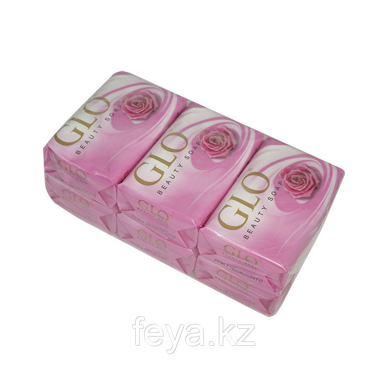 Туалетное мыло Glo Роза, 150 гр