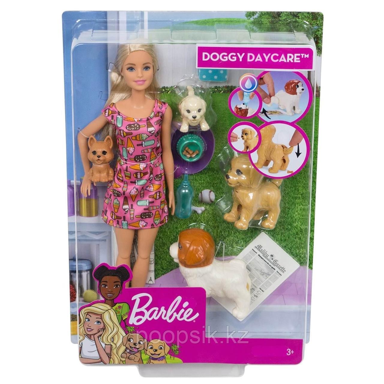 Кукла Barbie и щенки FXH08 - фото 2 - id-p68897353