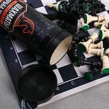 Шахматы в тубусе «Борьба умов», р-р поля 33 × 33 см, фото 7