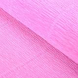Бумага гофрированная, 554 "Детский розовый", 0,5 х 2,5 м, фото 3