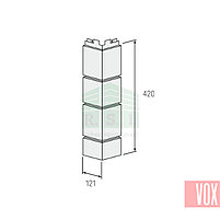 Наружный угол VOX Sandstone Light Grey (светло-серый), фото 3
