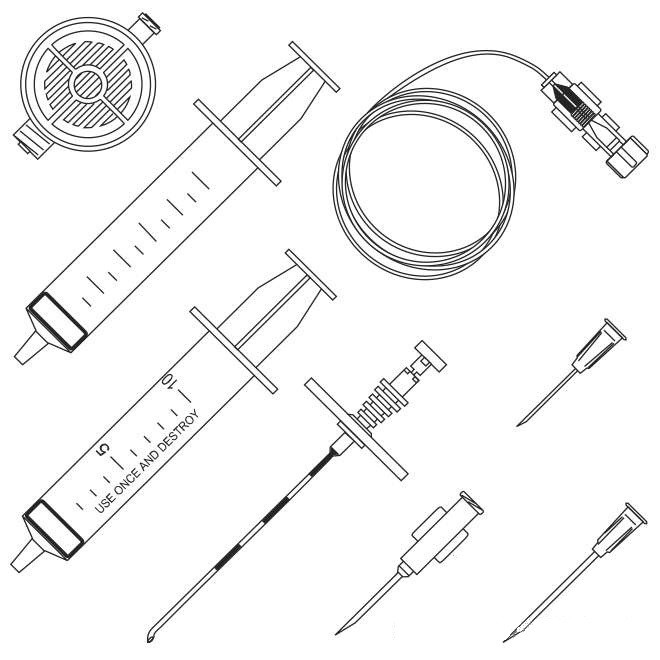 Набор для эпидуральной анестезии расширенный - фото 2 - id-p68909699