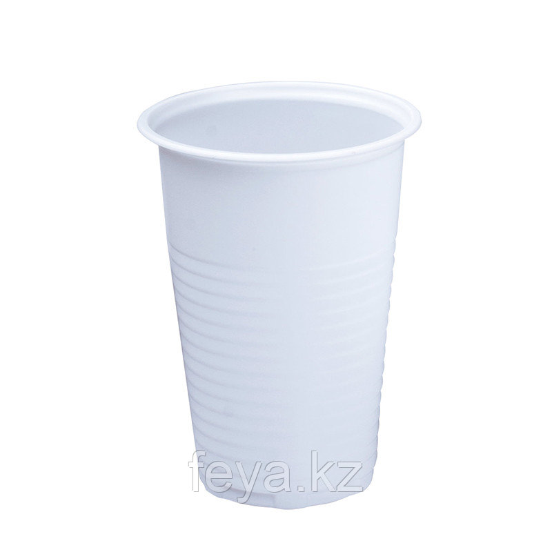 Пластиковые стаканчики одноразовые белые 200 мл 50 шт