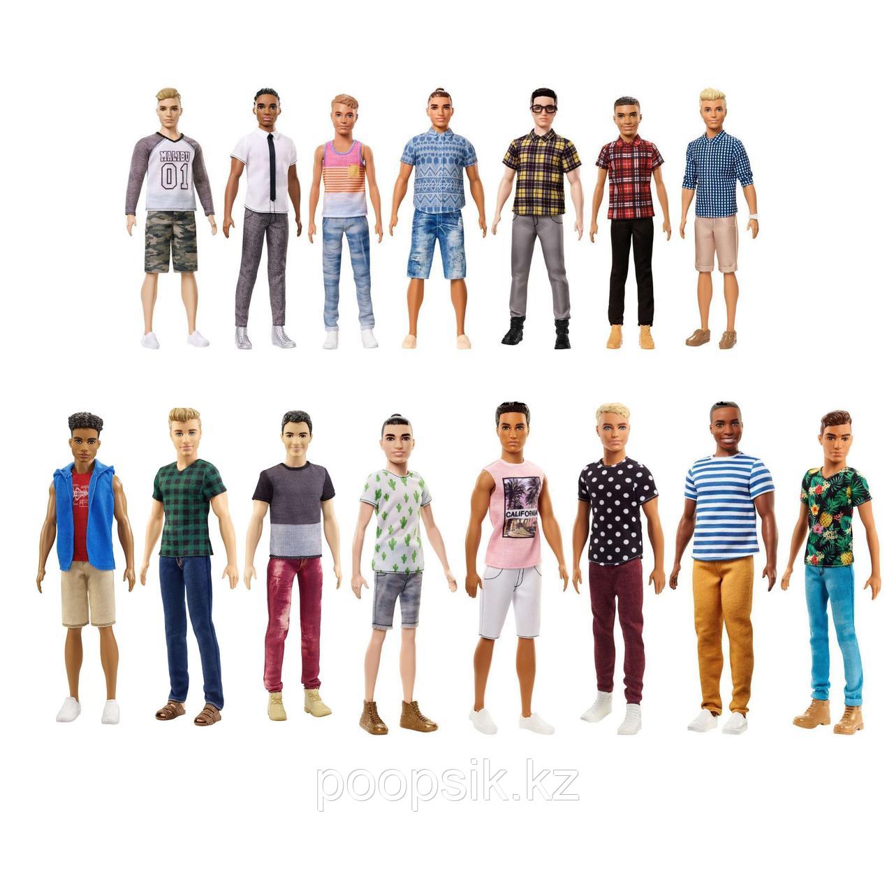 Barbie Кен из серии "Игра с модой" в ассортименте DWK44