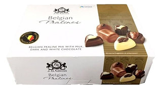 Молочный шоколад Пралине J.D.GROSS BELGIAN PRALINES 360гр