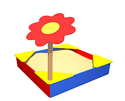 Песочница "Ромашка"  KZ