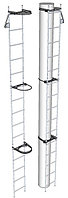 Лестница приставная разборная типа ЛПР для железобетонных опор