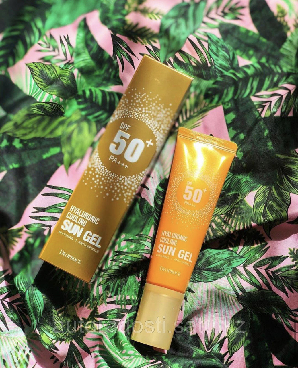 🔆Солнцезащитный гель HYALURONIC COOLING SUN GEL SPF50+/PA+++ Deoproce