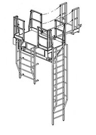 Лестницы специализированные промышленные