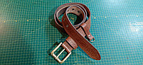 Широкий кожаный ремень, фото 2