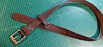 Ремень классический  из натуральной кожи, фото 7