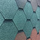 Гибкая черепица РУФЛЕКС Минт (Стандарт), ГАРАНТИЯ 15 ЛЕТ, Зеленый (мягкая кровля)