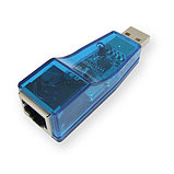 Адаптер (переходник) с USB на Lan RJ-45, 10/100 (USB - сетевая карта). Конвертер. Арт.1039, фото 3