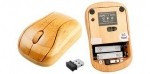 Беспроводная бамбуковая клавиатура + мышь, мини. Деревянная. Арт.1573, фото 5