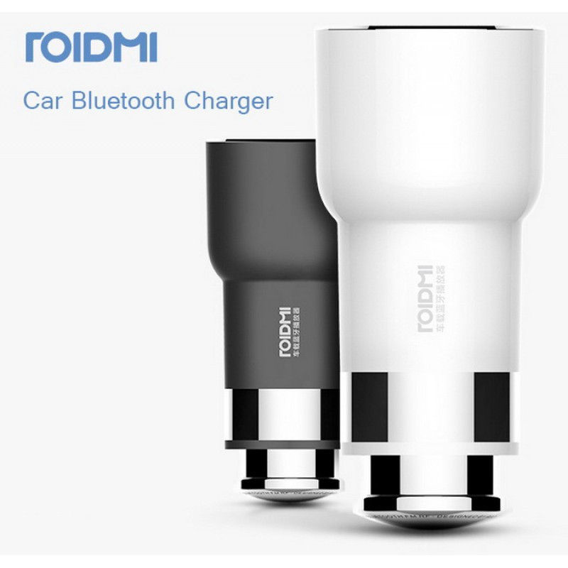 Автомобильная зарядка USB + Bluetooth Xiaomi Mi ROIDMI Car Bluetooth Charger Adapter. Оригинал. Арт.4617 - фото 2 - id-p32508786