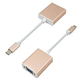 Адаптер (переходник) USB Type-C (m) to VGA (f). Конвертер. Арт.4957, фото 2
