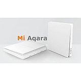 Беспроводной настенный выключатель света Xiaomi Mi Aqara Smart Light Switch dual, двойной, ZigBee. Арт.5270, фото 4