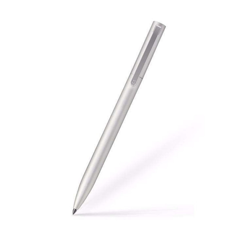 Гелевая ручка в серебристом корпусе Xiaomi Mi Gel Pen Metal, Silver, черная паста. Оригинал. Арт.5480 - фото 2 - id-p48486108