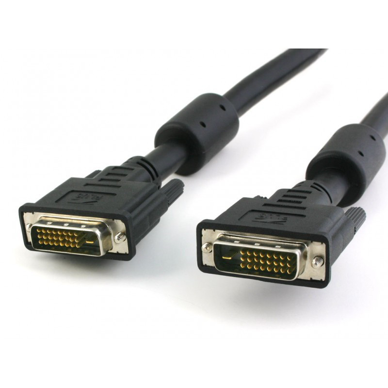 Интерфейсный кабель DVI male to male, C-NET, 5m, DVI-D Dual LInk сигнальный. Арт.2448 - фото 2 - id-p51290090