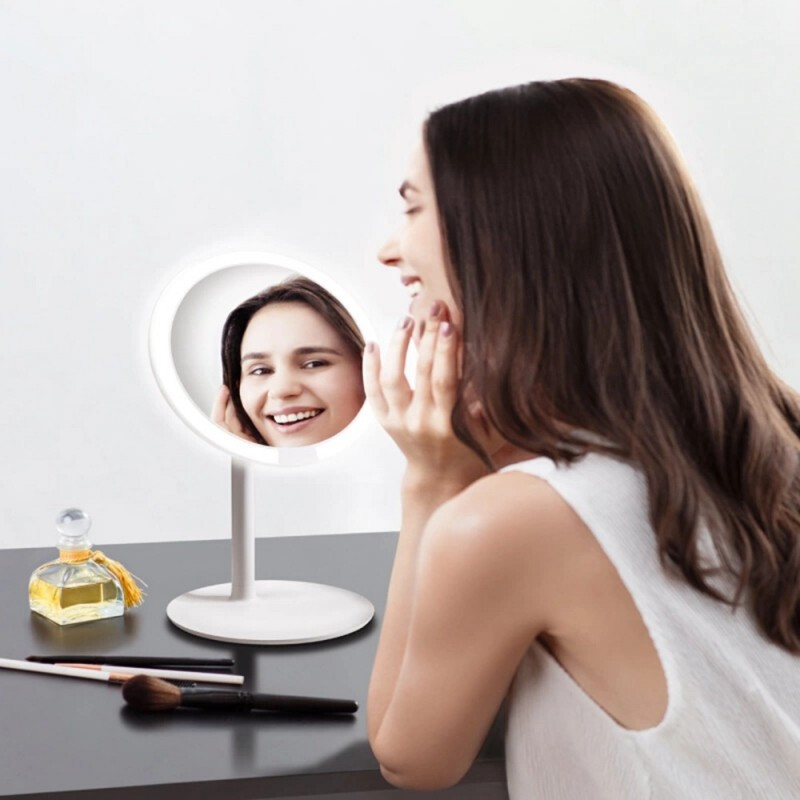 Настольное зеркало с подсветкой Xiaomi Mi Amiro Lux HD LED Mirror. Оригинал. Арт.5951 - фото 4 - id-p58190338