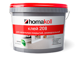 Homakoll 208. Клей для гибких напольных покрытий, для впитывающих оснований.