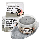 🌸 Очищающая глиняно-пузырьковая маска для проблемной кожи Milky Piggy Carbonated Bubble Clay Mask 🌸, фото 3