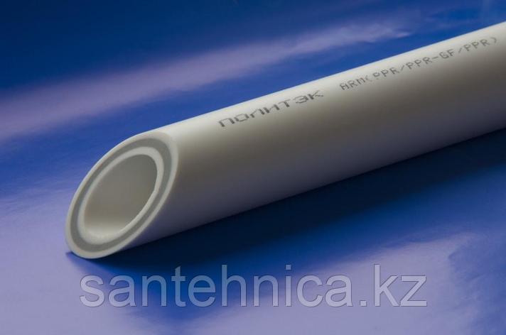 Труба полипропиленовая армированная стекловолокном PP-R Дн 40*5,5 PN20 Белая, фото 2