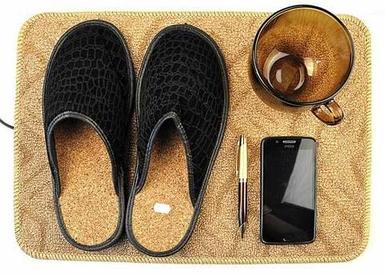 Коврик из ковролина с подогревом для сушки обуви и обогрева «Сухое Тепло» (55 х 33 см)