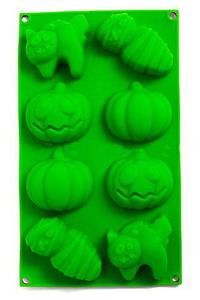 Силиконовая форма для выпечки и шоколада «Праздничные штучки» (Хэллоуин)