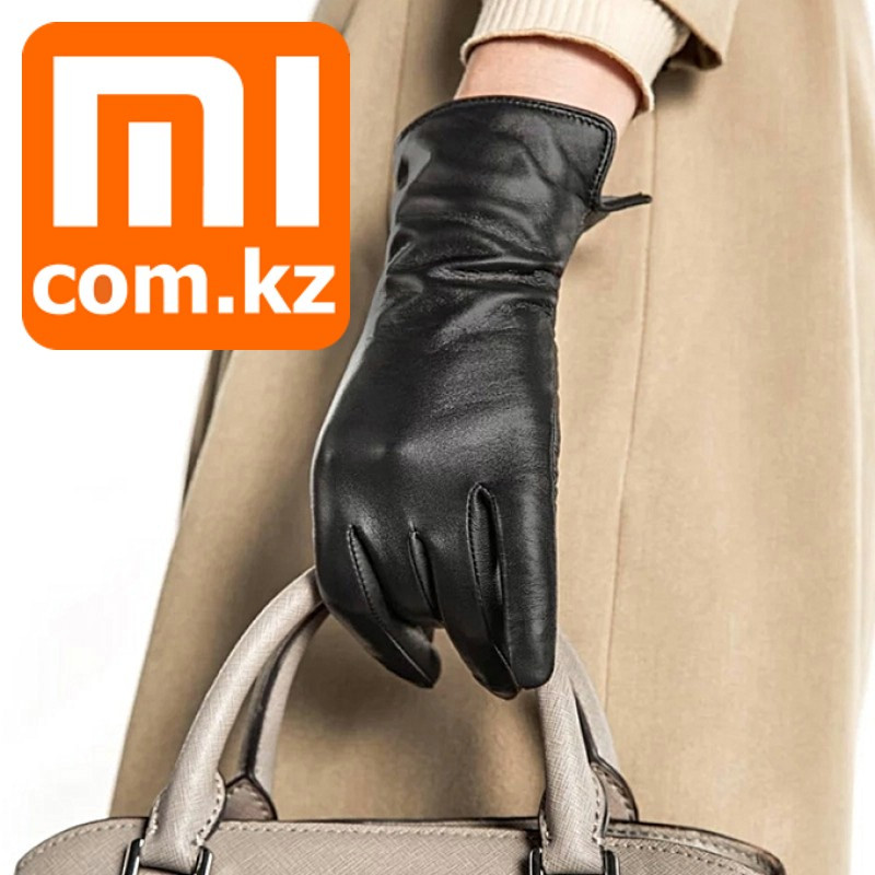 Женские кожаные перчатки для сенсорных экранов XiaoMi Mi Leather Gloves. Оригинал. Арт.6012