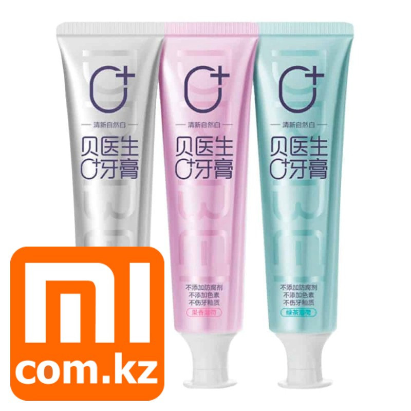 Зубная паста 0+ для детей и взрослых Xiaomi Mi Doctor B toothpaste, (3 шт в упаковке) Арт.5952