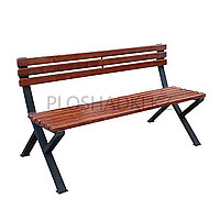 Лавочка деревянная модерн