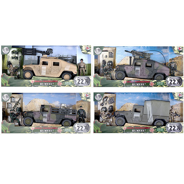 Миротворцы мира Игровой набор Humvee и 2 фигурки военных, в ассортименте