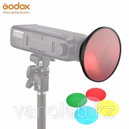 Godox AD-M рефлектор с цветными фильтрами, для вспышек Witstro (AD200 AD200Pro AD360), фото 2