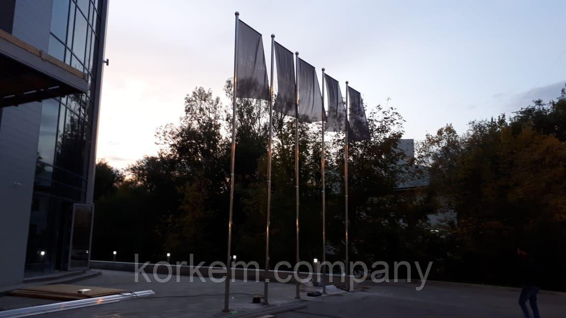 Изготовление Флагштоков от 3 метров до 12 метров в Алматы - фото 7 - id-p44492616