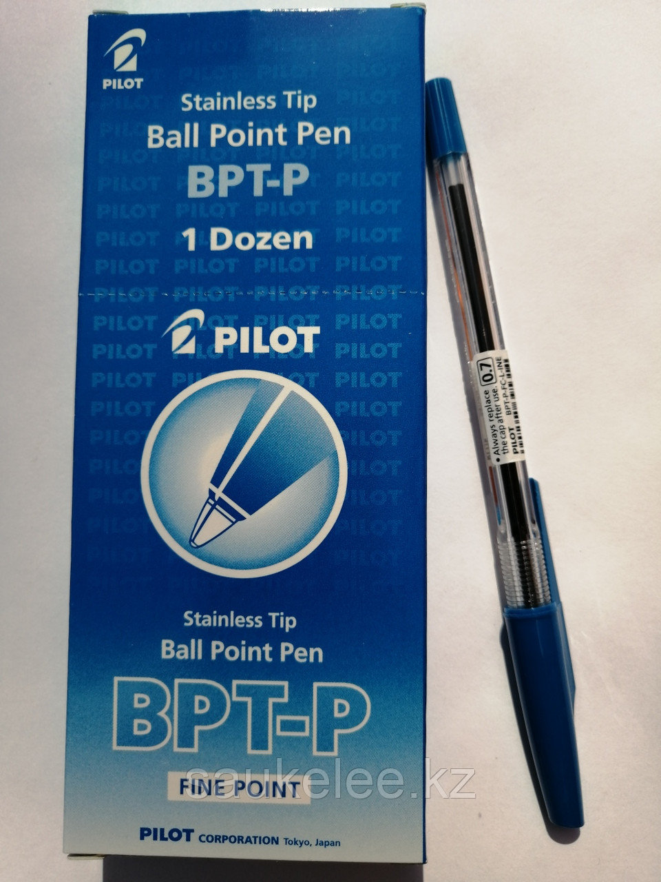 Ручка шариковая 0,7 синего цвета Pilot BPT-P - фото 1 - id-p68988132