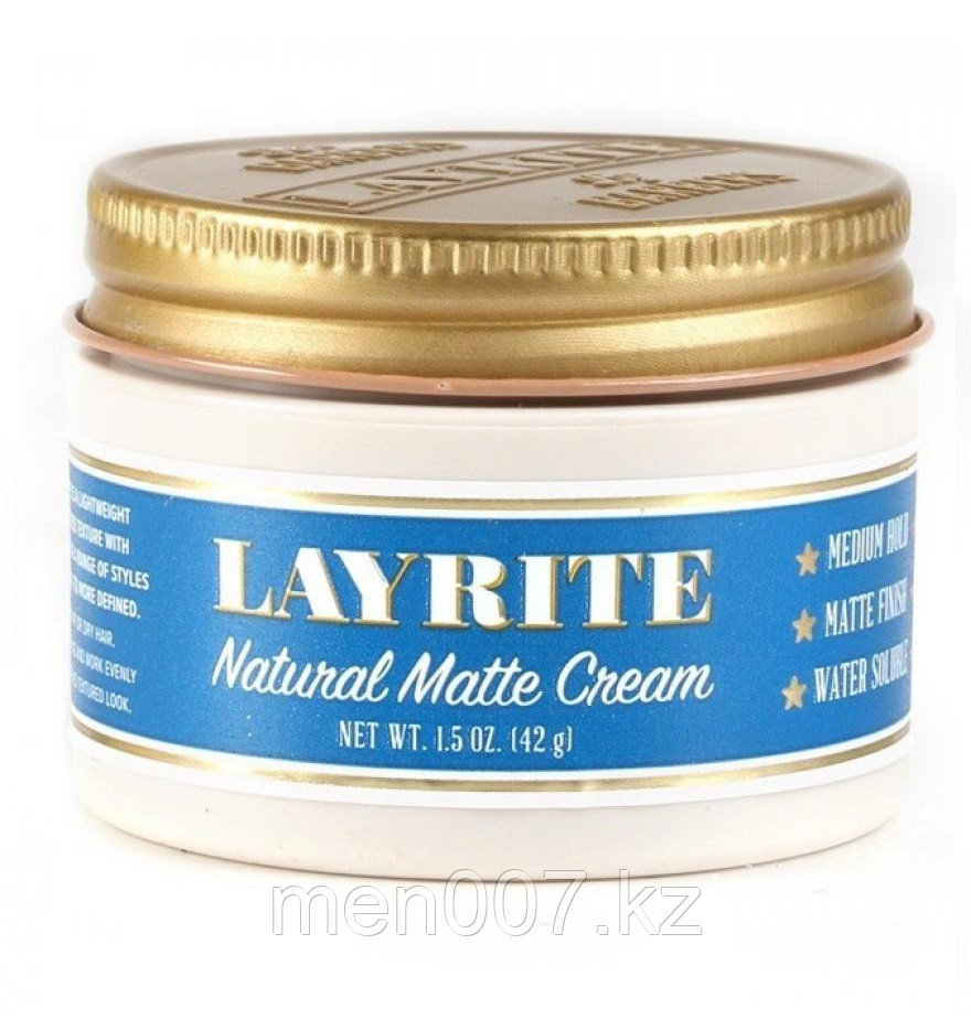 Layrite Natural Matte Cream (помада для укладки волос) 42 г.