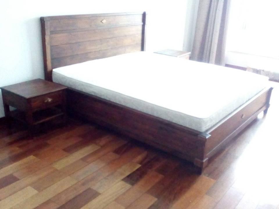 Кровать двуспальная из дерева - фото 1 - id-p68994721