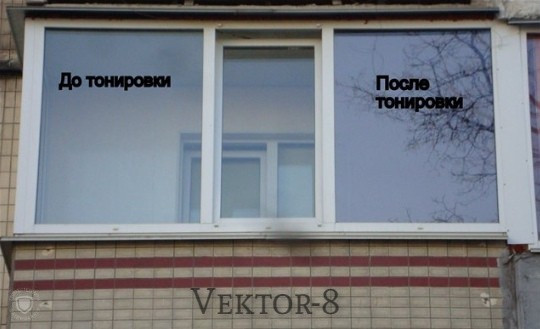Тонировка фасадов зданий в Алматы 15