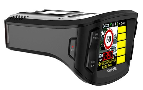 Автомобильный радар-детектор - видео регистратор Sho-Me Combo 5 a12 - фото 1 - id-p66170139