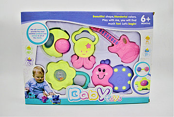 Погремушки для детей "Babby toys" 6+ месяцев
