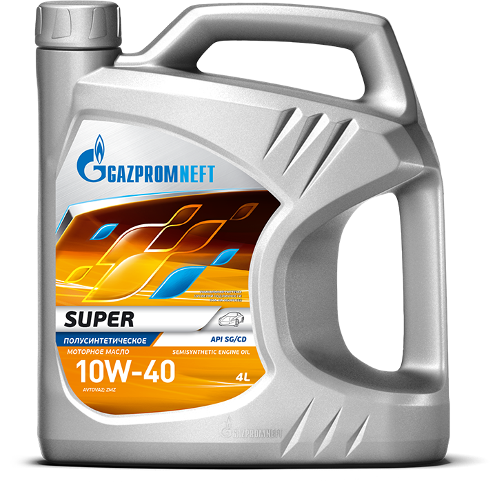 Масло моторное универсальное всесезонное GAZPROMNEFT SUPER 10W-40 4 литра