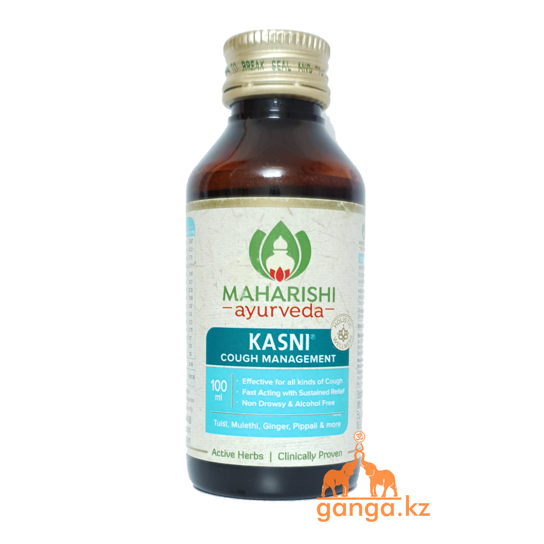 Сироп от кашля Касни (Kasni Cough Syrup MAHARISHI AYURVEDA), 100 мл.