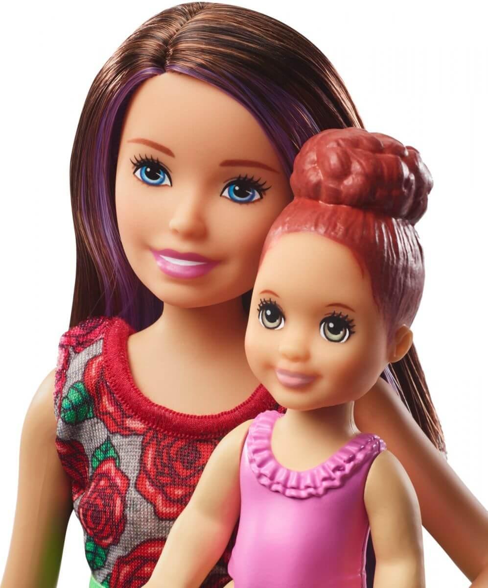 Barbie Игровой набор с куклой Няня